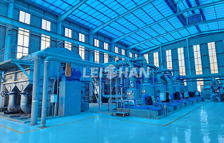 1300TPD Waste Paper Pulping Line Working Site