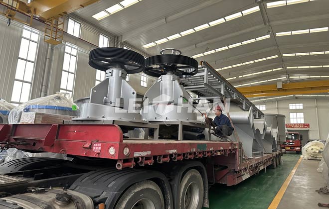 Hubei Paper Mill Pulp Machine Delivery Site
