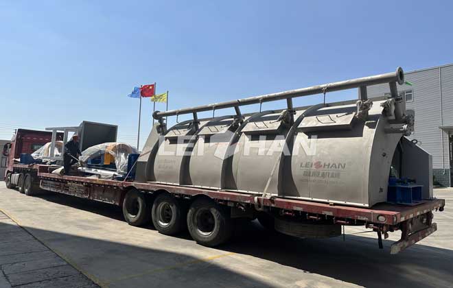 Zhejiang Paper Mill Pulp Machine Delivery Site