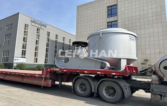 Zhejiang Paper Mill Pulping Equipment Delivery Site