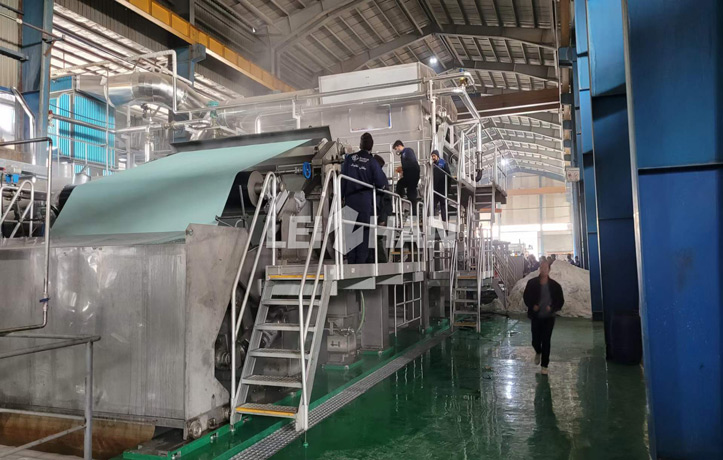 Hot Sale 3200mm Tissue Paper Production Line Machine