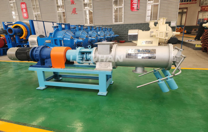 Heavy Slag Extruder for Waste Paper Pulping System