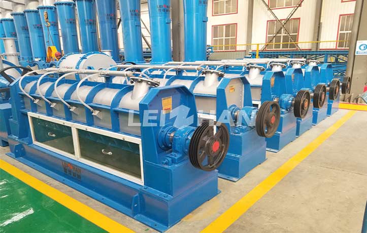 Reject Separator for Waste Paper Pulp Production